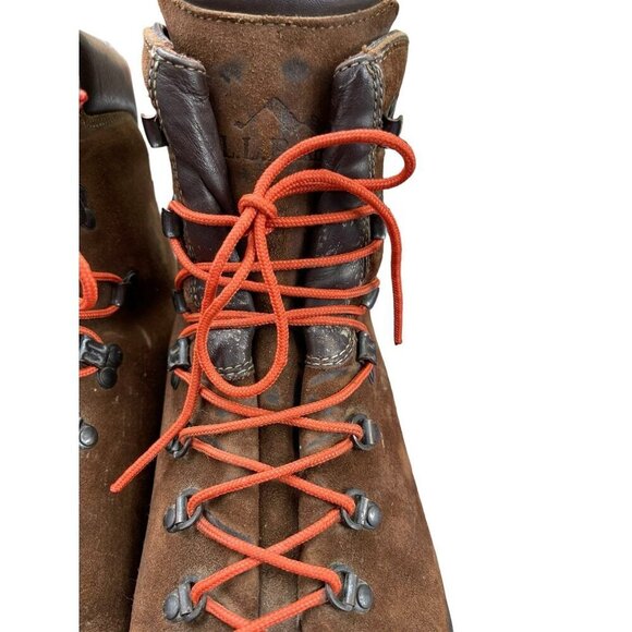 L.L BEAN Steeltoe Boots US Mens 13 Suede GoreTex Waterproof Vibram Vintage - Picture 4 of 11